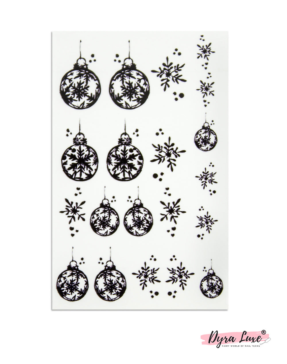 Christmas Water Decals